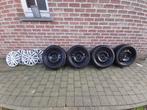 Roues+ pneus hiver 205 55 R16, Ophalen, Gebruikt, 16 inch, Band(en)