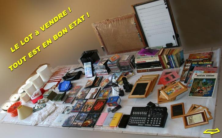 lot pour brocante, Diversen, Rommelmarktspullen, Gebruikt, Ophalen