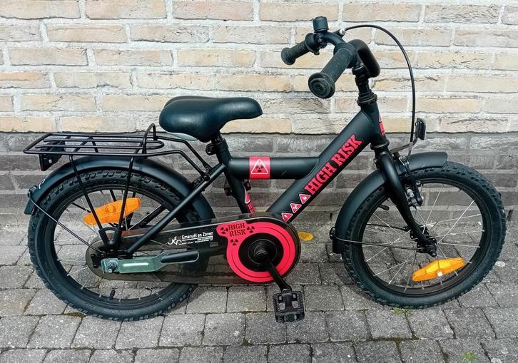 Kinderfiets BFK High Risk 16inch NIEUWPRIJS 275€ 🚴‍♂️, Kinderen en Baby's, Speelgoed | Buiten | Voertuigen en Loopfietsen, Zo goed als nieuw