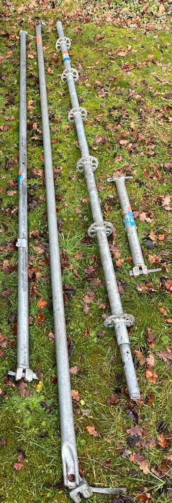 Steiger/stelling - Lange Liggers 3meter, Doe-het-zelf en Bouw, Steigers, Gebruikt, Gevelsteiger, 2 tot 5 meter, Ophalen