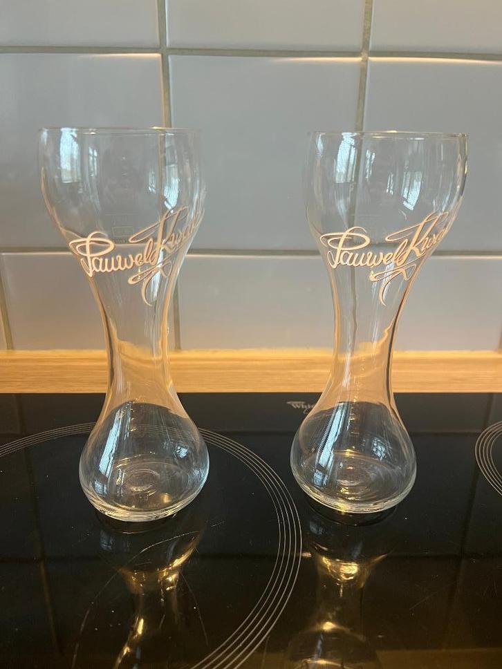 2 verres à Kwak à fond plat - 20 cl, Verzamelen, Glas en Drinkglazen, Zo goed als nieuw, Bierglas, Ophalen of Verzenden