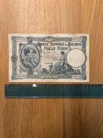 1000 Frank - Model 1919 Blauw (Fr. - ZFr.) - Zeldzaam!!!, Timbres & Monnaies, Billets de banque | Belgique, Enlèvement ou Envoi