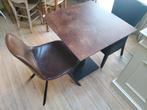 Table de restaurant et chaises, Neuf, 55 à 75 cm, Carré, Enlèvement