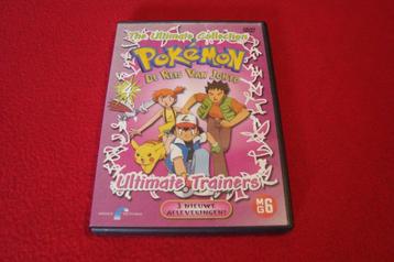 dvd pokémon de reis van johto deel 4-ultimate trainers, Cd's en Dvd's, Ophalen of Verzenden, Tekenfilm