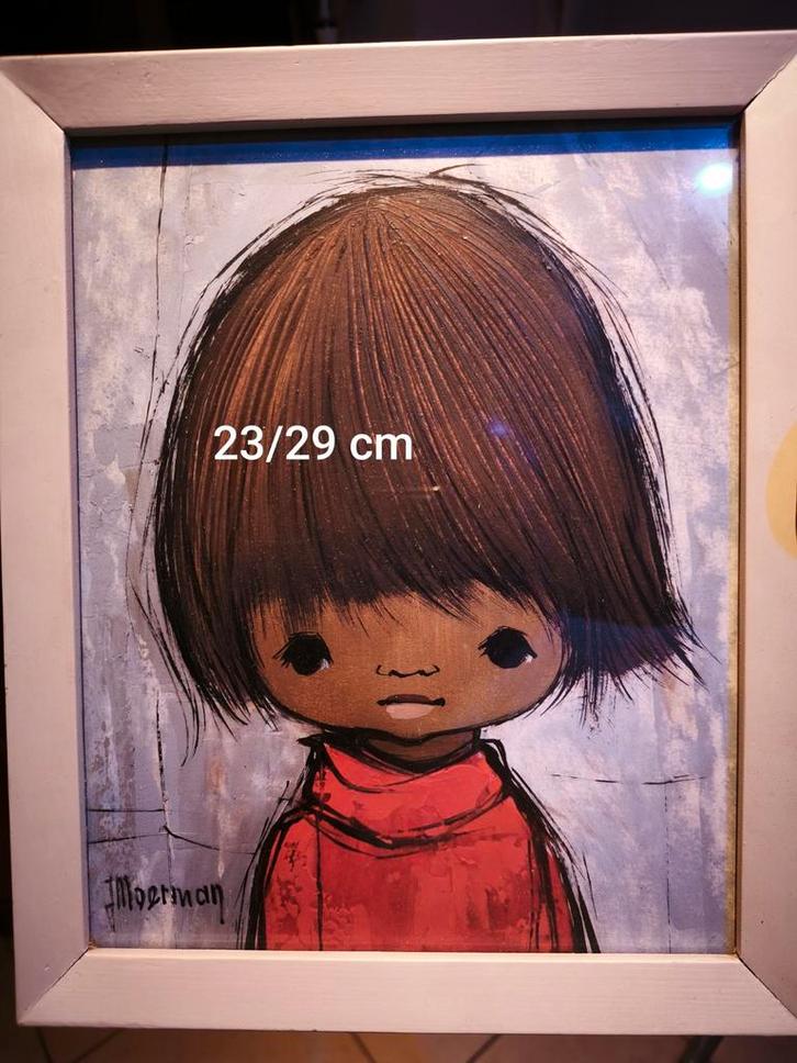 Schilderij getekend J. Moerman, Antiek en Kunst, Kunst | Schilderijen | Modern, Ophalen of Verzenden