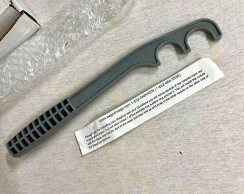 Nikken Magboy staf stok, Slammin Silver DuoWand nieuw grijs, Sport en Fitness, Overige Sport en Fitness, Nieuw, Ophalen of Verzenden