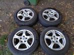 set alu velgen 5x112 6,5jx15 et44 naaf 66.6 banden kaal, Auto-onderdelen, Ophalen, Gebruikt, 15 inch, Banden en Velgen