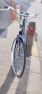 Blauwe fiets, Ophalen