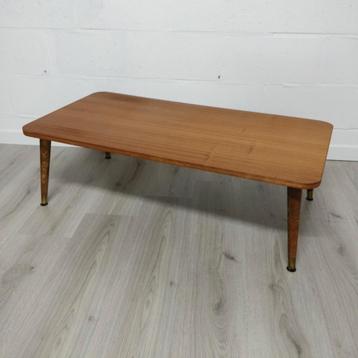 Vintage salontafel bijzettafeltje teak disponible aux enchères