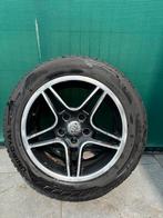 Set winterbanden 205/55 R16 op Audi alu velgen, Auto-onderdelen, Banden en Velgen, Ophalen, Gebruikt, 16 inch, Band(en)