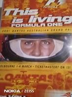 Formule 1 Poster + Kader van Grand Prix Australie 2001, Verzamelen, Ophalen, Zo goed als nieuw, Poster, Plaatje of Sticker