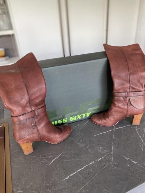 Laarzen Miss Sixty - maat 39, Kleding | Dames, Schoenen, Gedragen, Hoge laarzen, Bruin, Ophalen