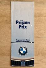 BMW prijslijst BE-NL/FR augustus 1978 brochure, Livres, Autos | Brochures & Magazines, BMW, Utilisé, Enlèvement ou Envoi