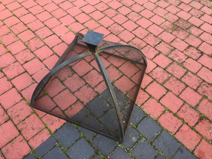 Vonkenscherm vuurkorf of open BBQ, Tuin en Terras, Vuurkorven, Vuurkorf, Ophalen of Verzenden