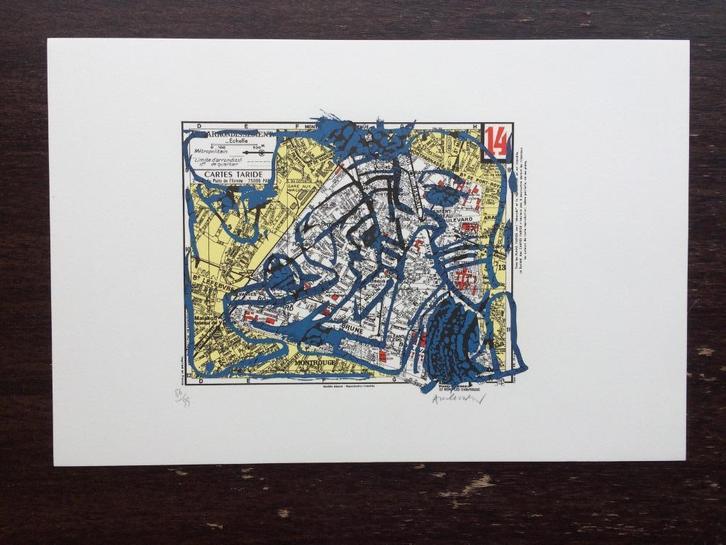 Alechinsky - 14ème arrondissement de Paris (86/99), Antiek en Kunst, Kunst | Litho's en Zeefdrukken, Ophalen