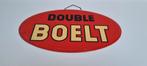 Boelt Mena reclamebord antiek bier brouwerij, Verzamelen, Biermerken, Ophalen of Verzenden, Gebruikt, Reclamebord, Plaat of Schild
