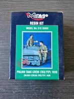 1/35 Mirage Hobby Polish Tank Crew (TKS/7TP) 1939 - 2 Figure, Enlèvement ou Envoi, Neuf, 1:35 à 1:50, Personnage ou Figurines