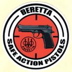 Beretta Safe Action Pistols sticker #8, Verzamelen, Verzenden, Nieuw