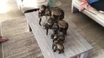 Massieve houten olifanten, Huis en Inrichting, Woonaccessoires | Wanddecoraties, Ophalen