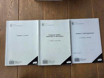 Toolbox 1,2,3 & 4, Toegepaste algebra. Analyse II beschikbaar voor biedingen