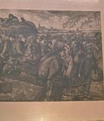 antwerpen oktober 1914, Antiek en Kunst, Kunst | Etsen en Gravures, Ophalen