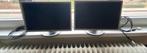 2 identieke Samsung Schermen / Monitors, Computers en Software, Monitoren, Ophalen, Gebruikt, In hoogte verstelbaar