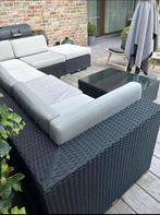 Loungeset met tafel, Tuin en Terras, Tuinsets en Loungesets, Overige materialen, Ophalen of Verzenden, Loungeset, 8 zitplaatsen