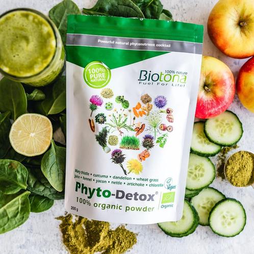 Biotona Phyto-Detox bio organic poeder ontgiften reinigen, Sport en Fitness, Gezondheidsproducten en Wellness, Nieuw, Poeder of Drank