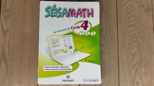 SésaMath Cycle 4, Boeken, Schoolboeken, Nieuw, Wiskunde A, ASO, Ophalen of Verzenden