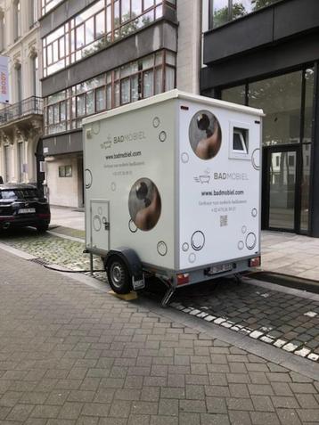Mobiele badkamer Te HUUR beschikbaar voor biedingen