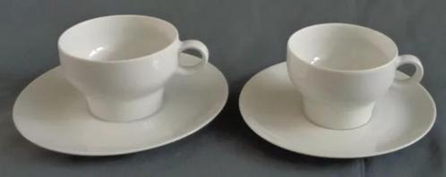 ARZBERG 4000 DONAU 2x koffie kop en schotel set 15cl cup and, Huis en Inrichting, Keuken | Servies, Zo goed als nieuw, Verzenden