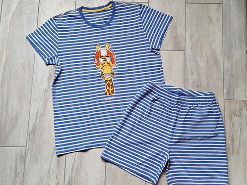 ★ M152 - Woody zomer pyjama thema giraf, Kinderen en Baby's, Kinderkleding | Maat 152, Gebruikt, Jongen, Nacht- of Onderkleding