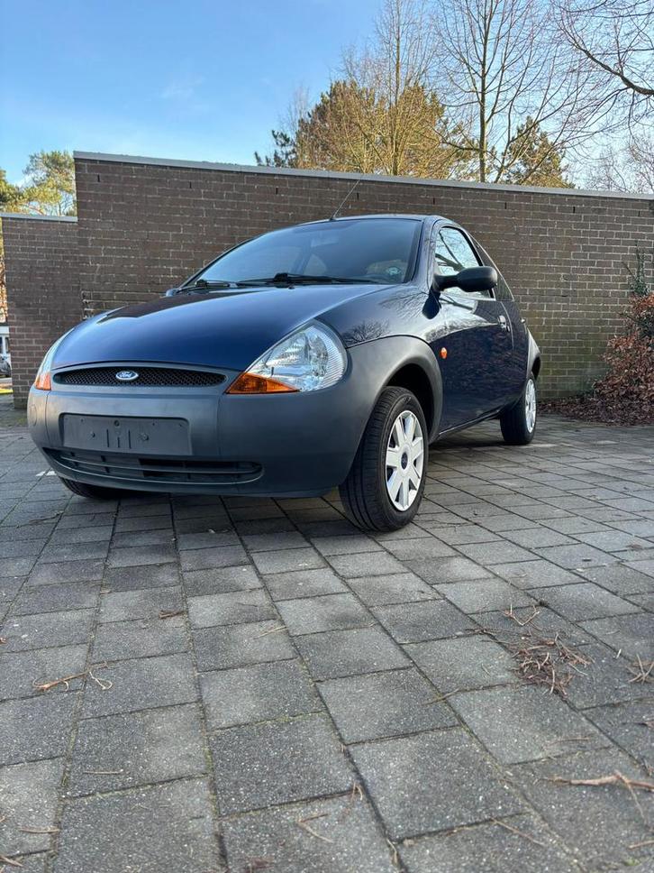 Ford Ka, Auto's, Ford, Particulier, Ka, Benzine, Euro 4, Stadsauto, 3 deurs, Handgeschakeld, Blauw, Stof, Voorwielaandrijving