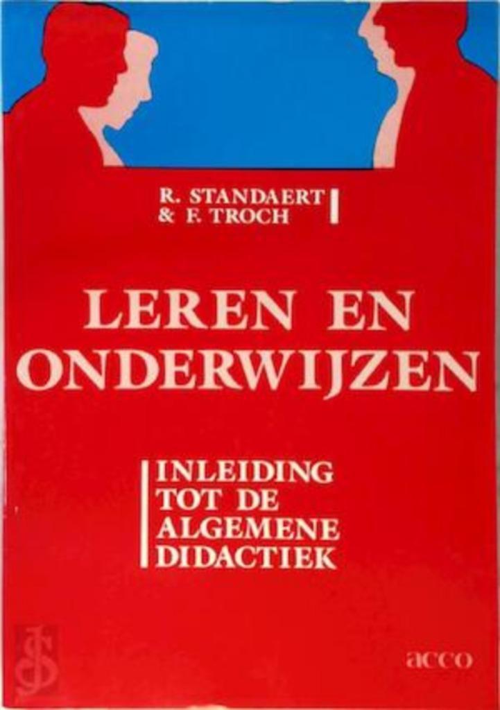 Leren en onderwijzen inleiding tot de algemene didactiek F., Boeken, Studieboeken en Cursussen, Zo goed als nieuw, Ophalen of Verzenden