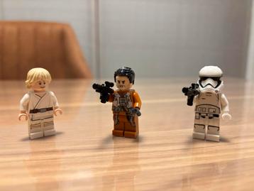 Lego Star Wars - Luke Skywalker/Storm Trooper/Poe Dameron beschikbaar voor biedingen