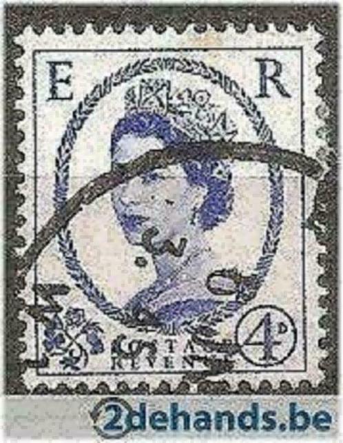 Groot-Brittannie 1952-1954 - Yvert 268 - Queen Elisabet (ST), Postzegels en Munten, Postzegels | Europa | UK, Gestempeld, Verzenden