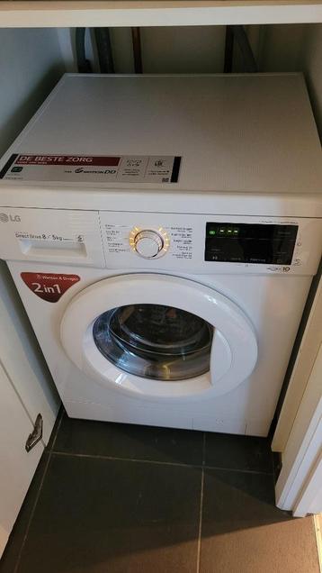 Was-droogcombinatie LG # GD3M108N3, 6 à 8 kg, Enlèvement, Comme neuf, 85 à 90 cm