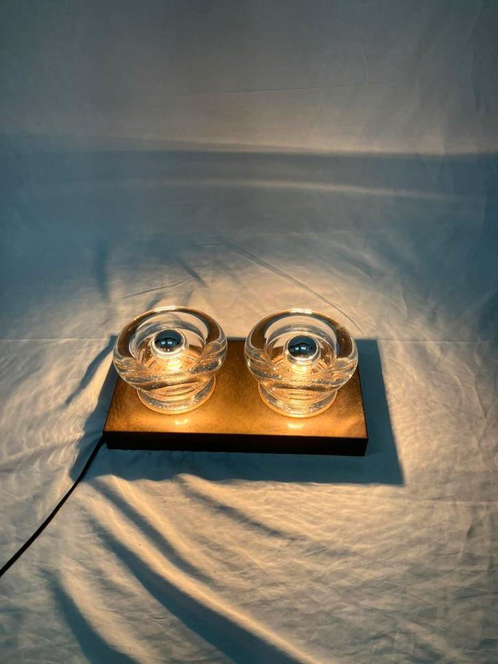 Vintage Space Age Wandlampen van Gebrüder Cosack Leuchten, Maison & Meubles, Lampes | Lampes en vrac, Utilisé, Enlèvement ou Envoi