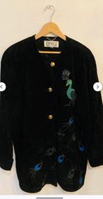 Vintage Suede jas Dinoz, Ophalen of Verzenden