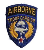 Insigne US WW2 Airborne Troop Carrier, Verzenden, Landmacht, Embleem of Badge