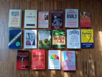 Lot Engelstalige boeken over economie / welvaart / bankwezen beschikbaar voor biedingen