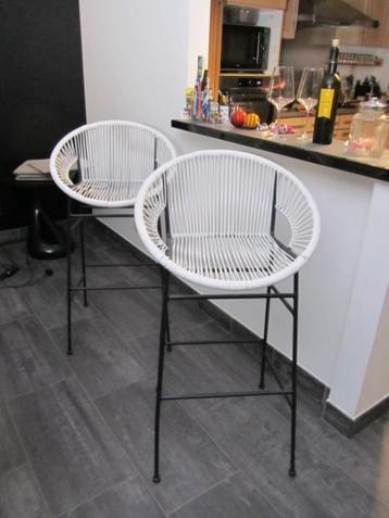 Silla Acapulco Luna barkruk, wit, zithoogte 75cm beschikbaar voor biedingen