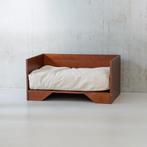 Hondenmand / kattenmand met katoenen kussen | hout | maat S, Ophalen
