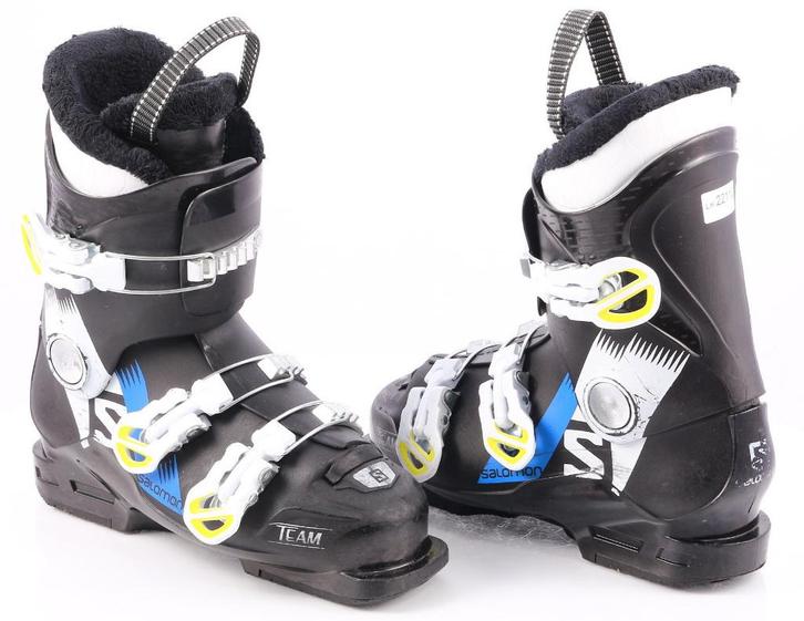 Chaussures de ski pour enfants 36.5 37 EU SALOMON TEAM T3, Sports & Fitness, Ski & Ski de fond, Utilisé, Chaussures, Salomon, Carving
