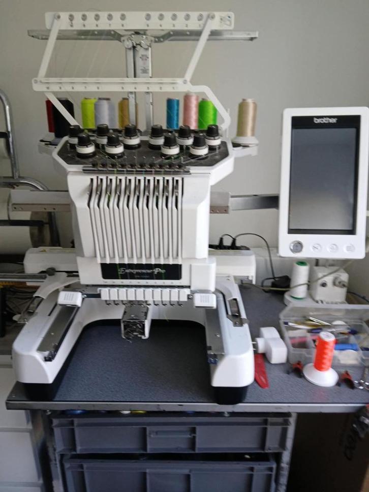 Brother borduurmachine, Hobby en Vrije tijd, Borduren en Borduurmachines, Gebruikt, Borduurmachine, Machineborduren, Ophalen