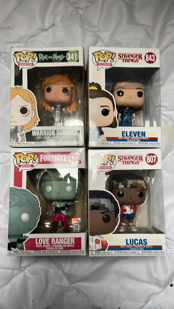 Funk pop inc 4, Verzamelen, Poppetjes en Figuurtjes, Zo goed als nieuw, Ophalen