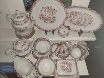 servies SELTMANN WEIDEN decor THERESIA rood OOK LOS !