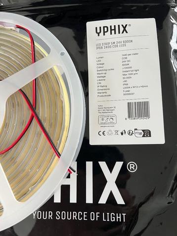 Yphix COB LED strip 5m IP68 6000K beschikbaar voor biedingen