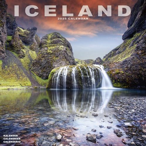 Calendrier Islande 2025, Divers, Calendriers, Neuf, Calendrier annuel, Enlèvement ou Envoi