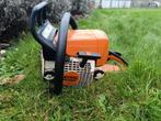 Kettingzaag Stihl defect, Tuin en Terras, Ophalen, Gebruikt